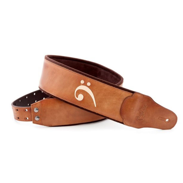 RightOn! Straps Fakey Light Brown Bass Strap