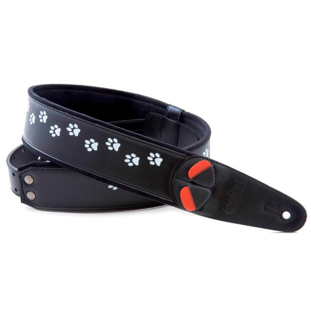 RightOn! Straps CAT Black Guitar Strap