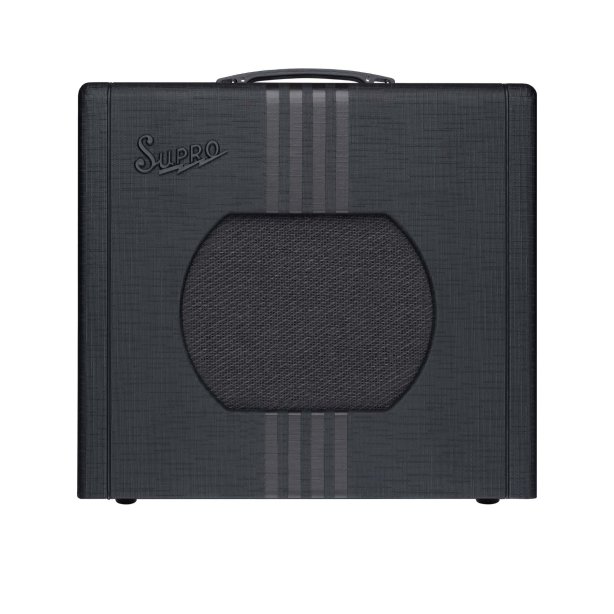 Supro Delta King 10 1 x 10-inch 5-watt Tube Combo Amp - Black and Black