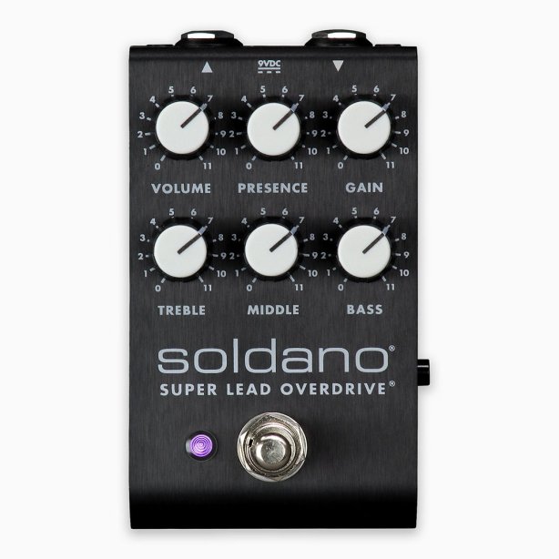 Soldano SLO PEDAL &ndash; CUSTOM BLACK LIMITED EDITION