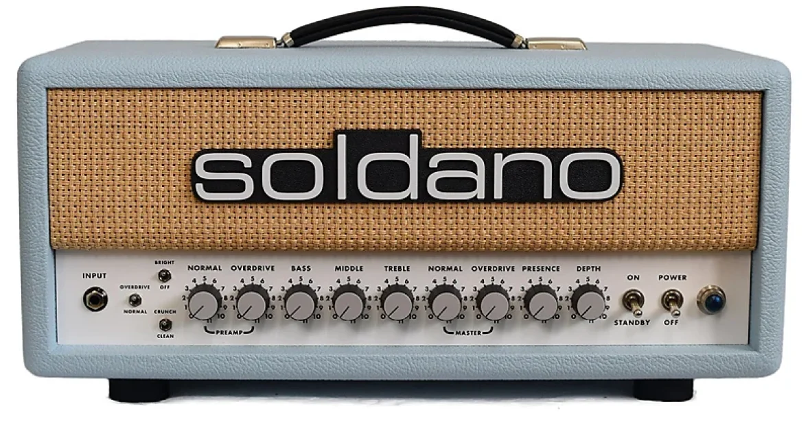 Soldano SLO-30 Classic Head Carolina Blue