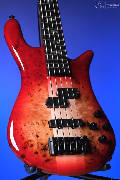 Spector Euro 5 CST - Natural Red Burst Gloss