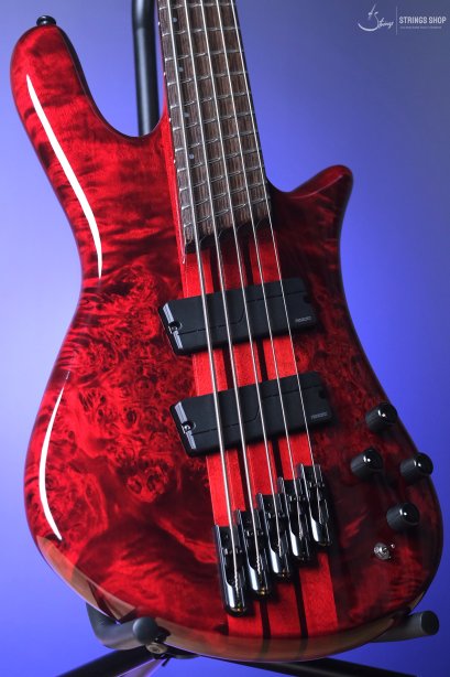 Spector NS Dimension 5 - Inferno Red Gloss