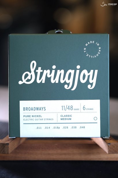 Stringjoy l Broadways - Pure Nickel Electric Guitar Strings