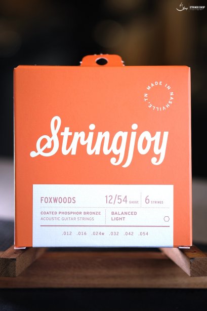Stringjoy Foxwoods l Coated Phosphor Bronze Acoustic Guitar Strings