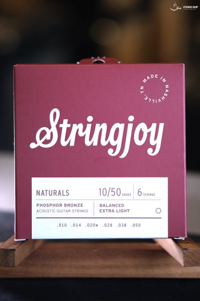 Stringjoy Naturals - Phosphor Bronze Acoustic Guitar Strings