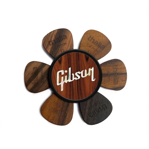 Thalia Gibson Pick Puck - Rosewood w/Gibson Pearl Logo