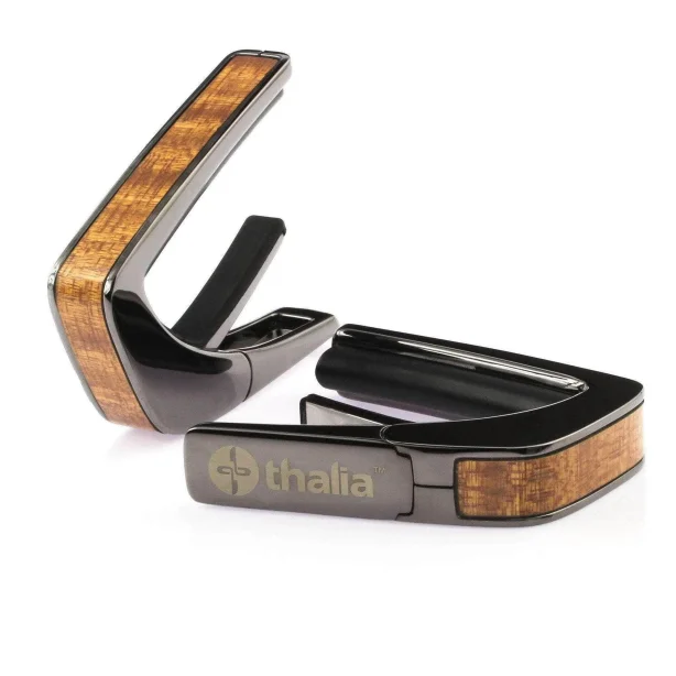 Thalia Sapele | Exotic Wood Capo - Black Chrome