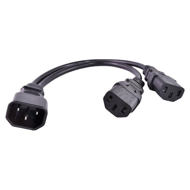 Temple Audio Design IEC to IEC 2-Way Splitter &ndash; IEC-IEC2