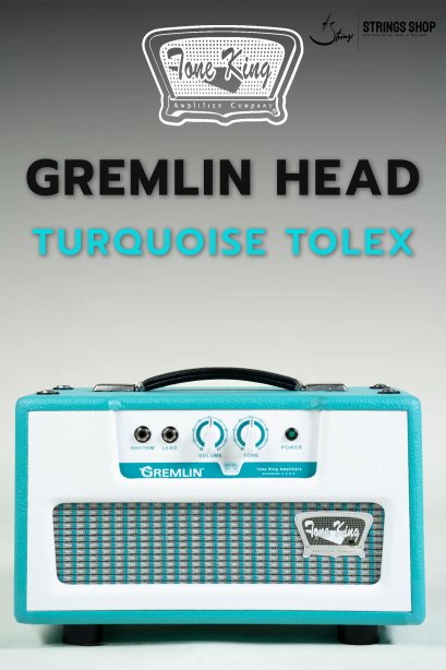 Tone King Gremlin Head (Turquoise)