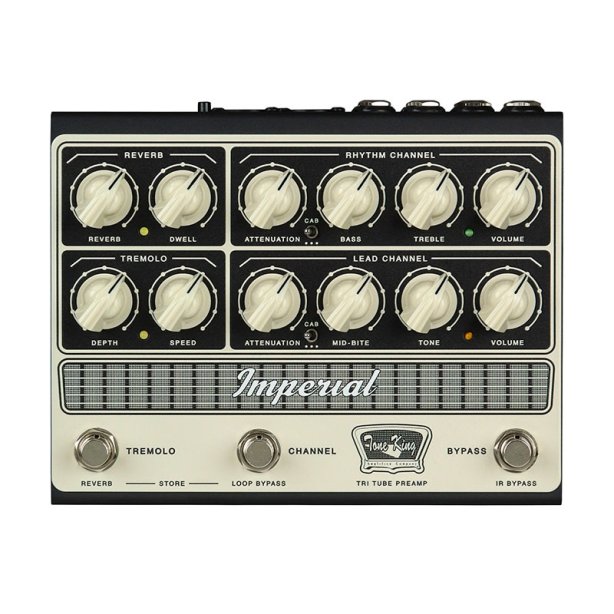 Tone King Imperial Tri-tube Preamp and DI Pedal