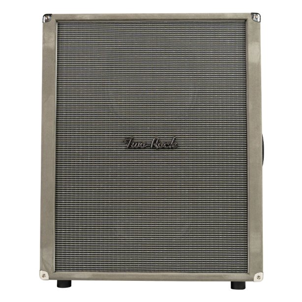 Two Rock 2x12 Speaker Cabinet Vertical SSS Width Grey Suede Silver Grill
