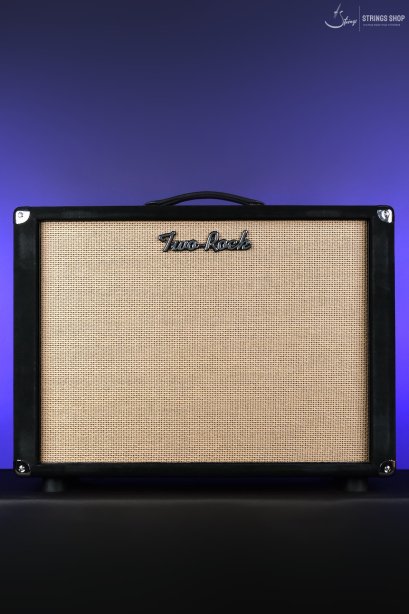 Two Rock 1x12 Speaker Cabinet-Black Suede/Cane Cloth/ Black Piping