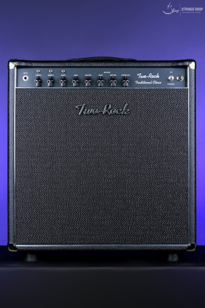Two Rock Traditional Clean 40W Combo Amplifier (D-Style) - Black Bronco,Sparkle Matrix