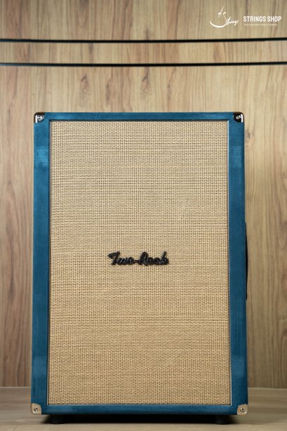 Two Rock 2x12 denim suede, cane cloth, metal trim, TR12 Speakers