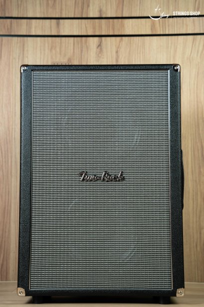 Two Rock 2x12 black bronco, vintage silver cloth, metal trim, TR12