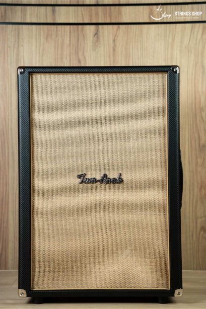 Two-Rock 212 Speaker Cabinet Black Carbon Fiber , Cane Cloth