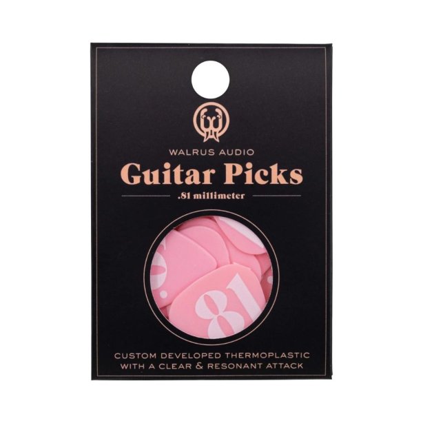 Walrus Audio Premium Guitar Picks - .81mm (10-pack)