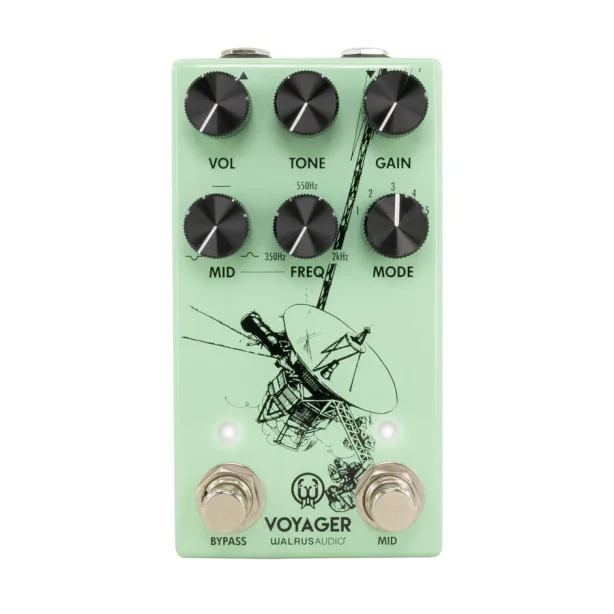 Walrus Audio Voyager MKII Overdrive Pedal - Seafoam Green