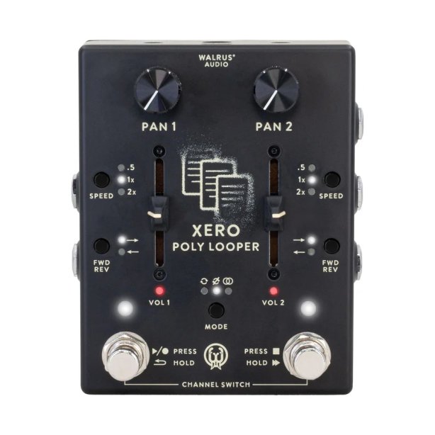 Walrus Audio Xero Polylooper Pedal - Black