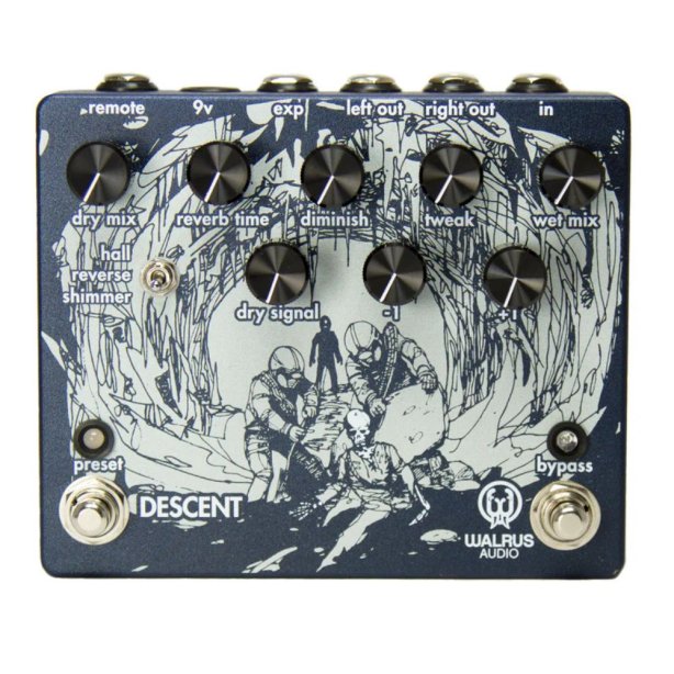 Walrus Audio Descent Reverb/Octave Machine Pedal
