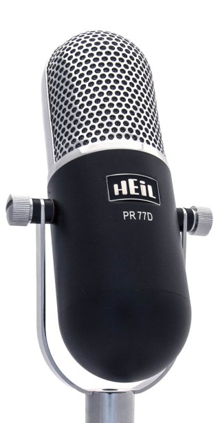 Heil Sound PR 77D - Professional Deco Seris Microphone - Black