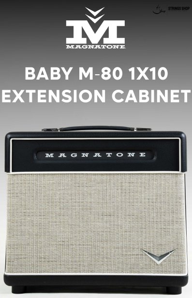 Magnatone Baby M-80 65-watt 1 x 10-inch Extension Cabinet