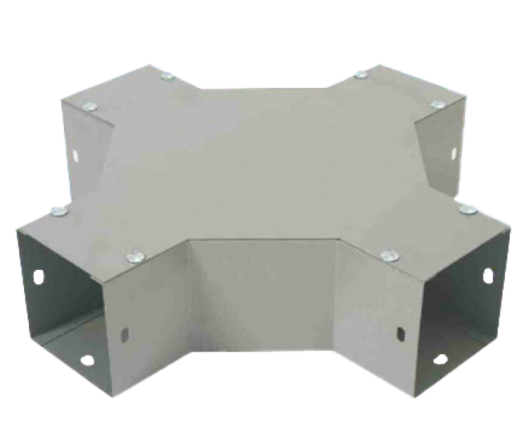 Four-way wireway rails, elbows, production and installation