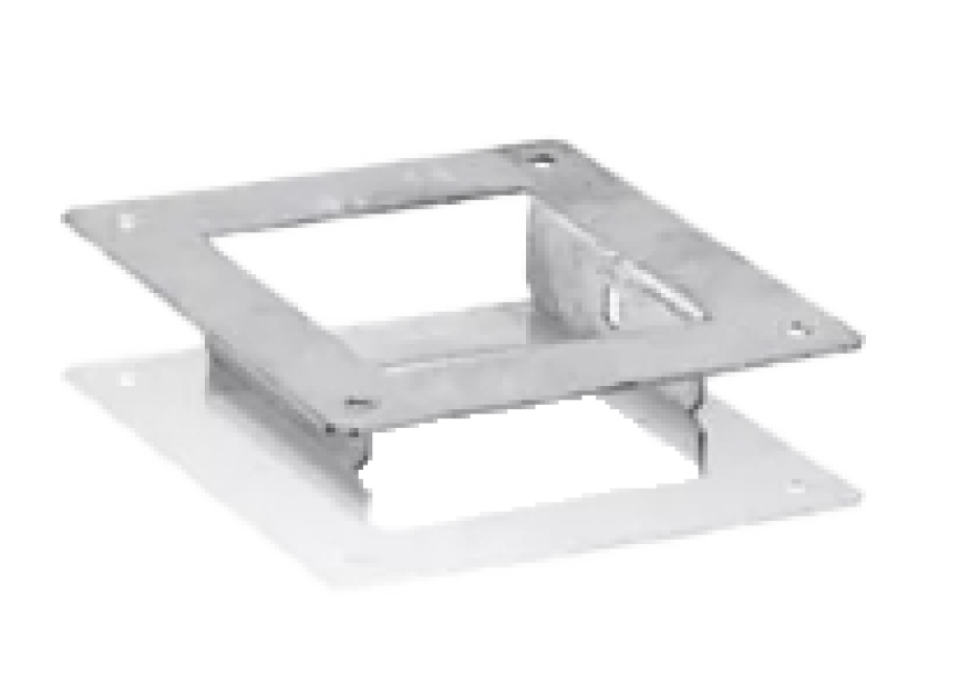 ข้อต่อลงตู้ วายเวย์ ชุบกัลวาไนท์