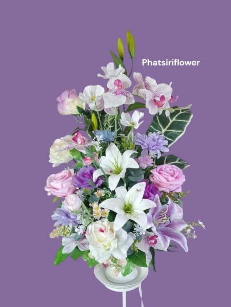 แจกันดอกไม้ประดิษฐ์ 03