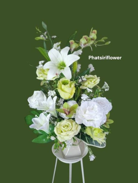 แจกันดอกไม้ประดิษฐ์ 01