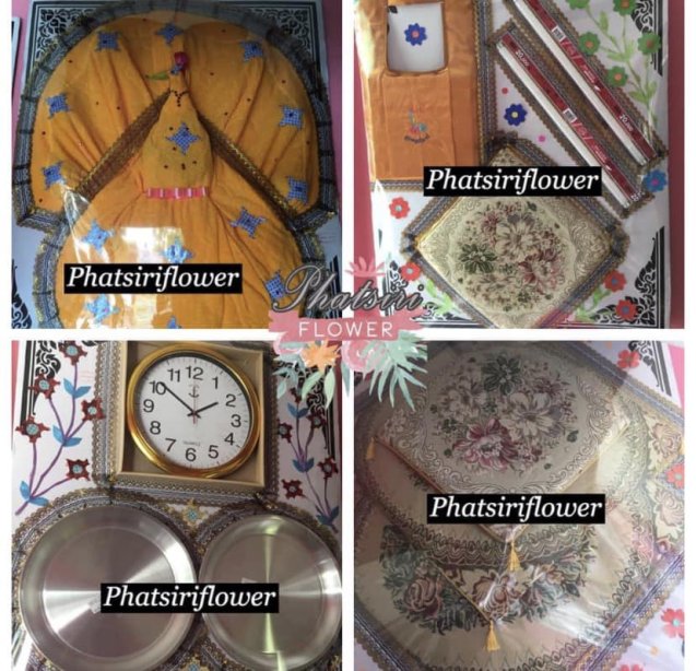 พวงหรีดของใช้