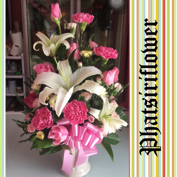 แจกันดอกไม้สด