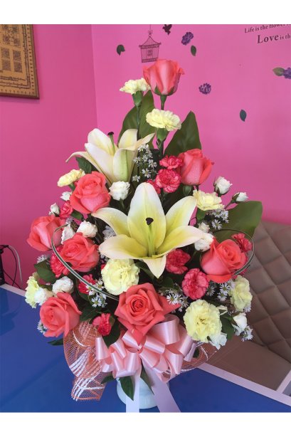 แจกันดอกไม้สด