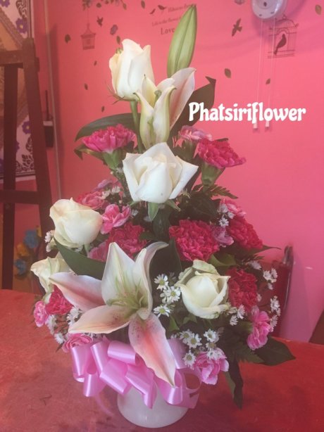 แจกันดอกไม้สด 68