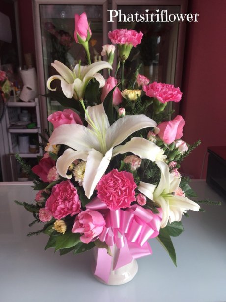 แจกันดอกไม้สด 70