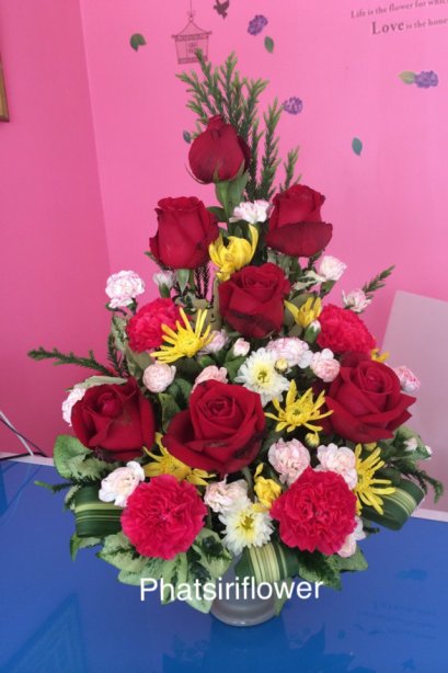 แจกันดอกไม้สด 74