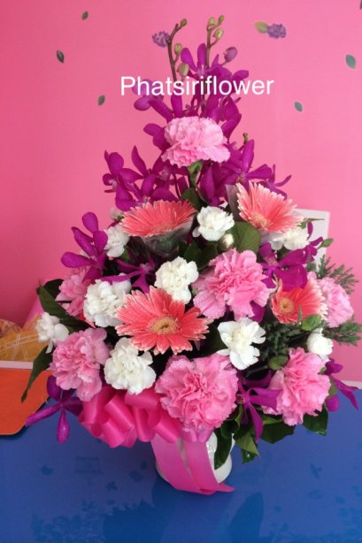 แจกันดอกไม้สด 75