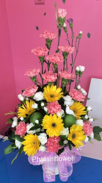 แจกันดอกไม้สด 77