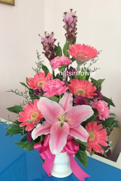 แจกันดอกไม้สด 81