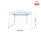 เต็นท์พีระมิด ขนาด 4x4 (สีขาว)
