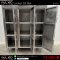 ตู้ Locker 18 ช่อง 45x95x206 cm.