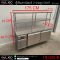 ตู้เย็นเคาน์เตอร์ 2 ประตู+Overshelf 70x175x84.5(+73) cm.
