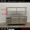 ตู้เย็นเคาน์เตอร์ 2 ประตู+Overshelf 70x175x84.5(+73) cm.