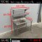 ซิงค์ 1 หลุม+ชั้นวางของ 2 ชั้น 75x120x85(+80) cm.