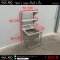 ซิงค์ 1 หลุม+ชั้นซี่ 2 ชั้น 75x70x80(+80) cm.