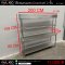 โต๊ะสแตนเลส+Overshelf 2 ชั้น 50x200x85+Overshelf 30x200x109 cm.