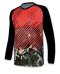 Loose Riders Crossbar Evo Red Men Jerseys Longsleeves