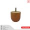 Round wooden legs 3x2.5 beech color