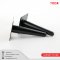 ขาเหล็กตรง TD-090 15cm ชุบสีดำ